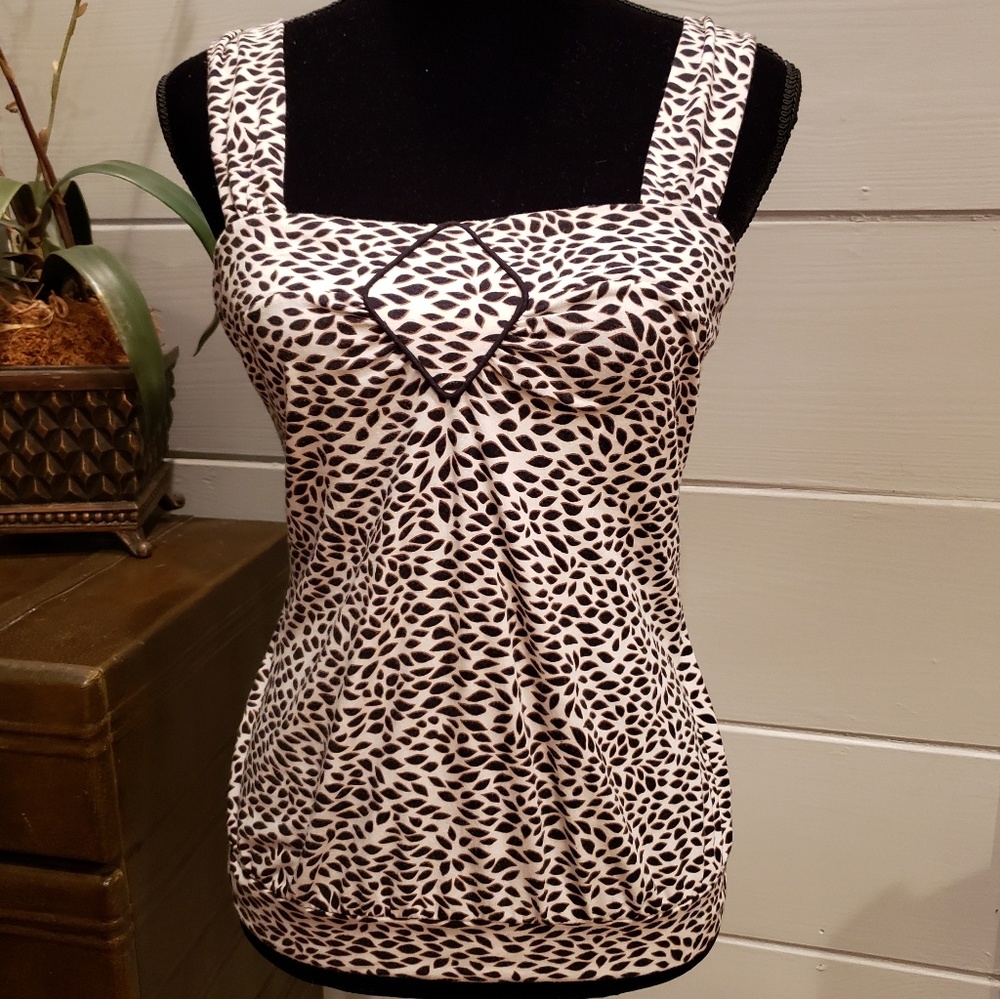 Ann Taylor Leopard Tank